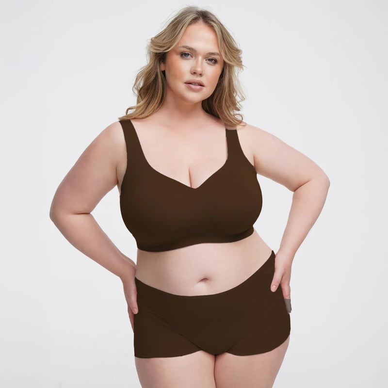 Vücut Şekillendirici Konforlu Sırt Destekli Dikişsiz Sütyen