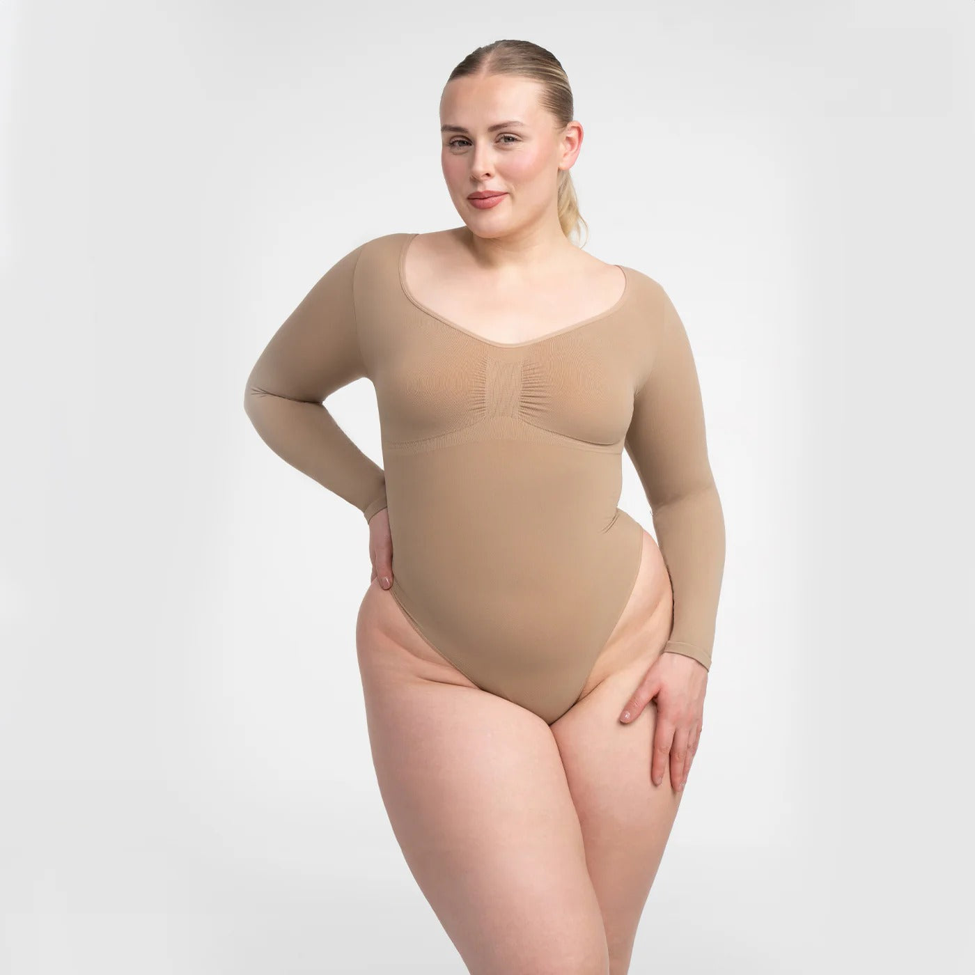 Vücut Şekillendirici Uzun Kollu Zıbın Korse